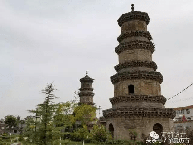 【塔之光影】山西阳泉平定天宁寺双塔