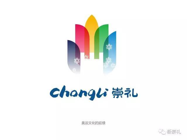 2022年冬奥会举办地崇礼城市logo 设计方案出炉!