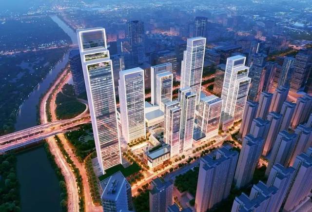 以深圳华润置地大厦为例,这座深南大道地标级的写字楼群落,以"城市