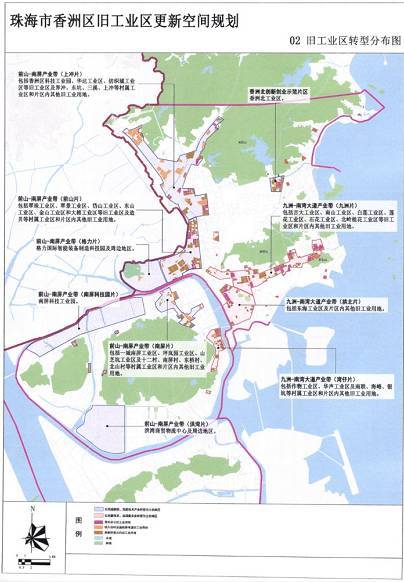 最新最全旧改规划!香洲区近600万平方米旧工业区将摇身变成.