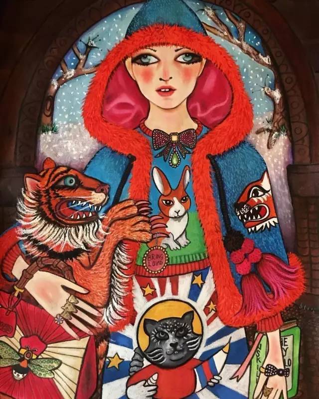 让gucci总监刮目相看的英国插画师helen downie 【gucci的灵魂画手】