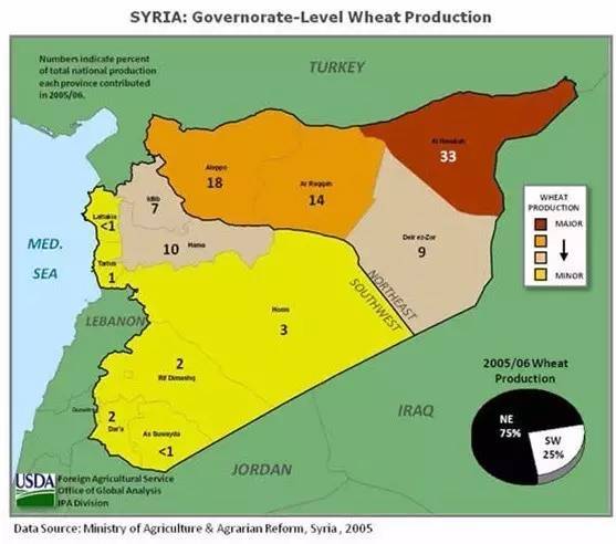 风吹麦浪:内战中叙利亚的粮食生产