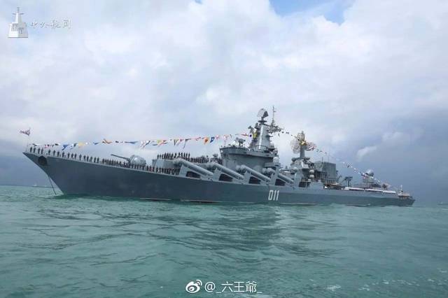 俄罗斯海军1164型巡洋舰cg-011乌克兰号