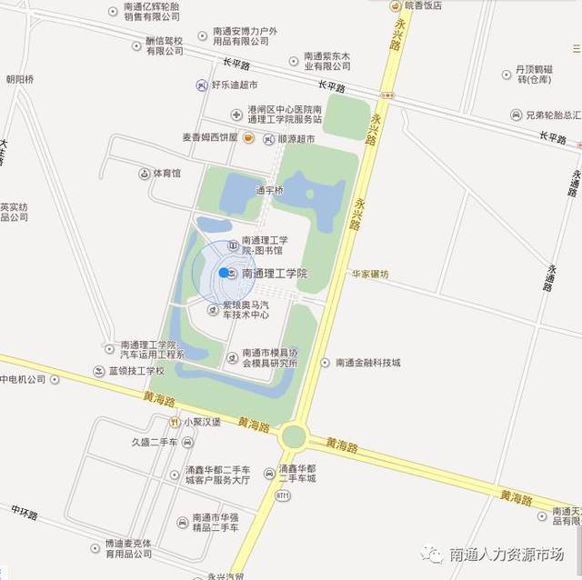 南通理工学院平面图