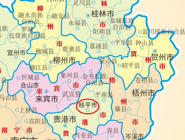桂平市,广西贵港市代管县级市,位于广西东南部.图片