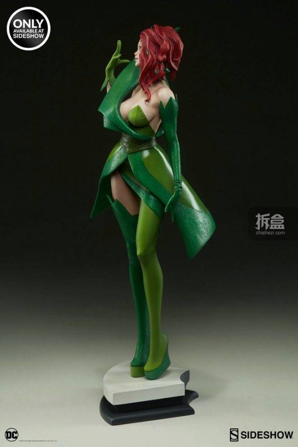 sideshow x artgerm dc漫画 毒藤女poison ivy 1/5 雕像