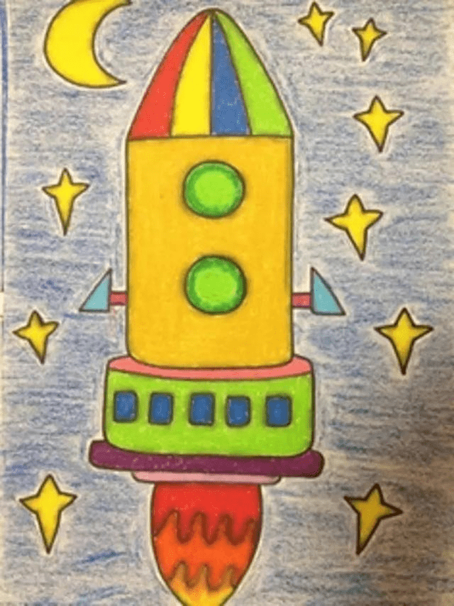 幼儿园美术:蜡笔画作品欣赏,让孩子感受画画乐趣