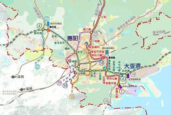 惠阳区政府表态:深圳地铁14号线必将延伸至惠阳