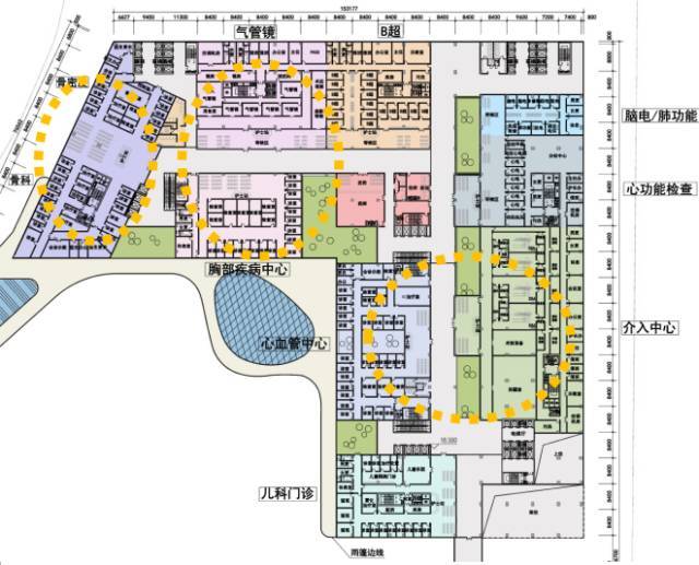 消化疾病中心:与内镜中心相邻, 内镜中心设有ercp,内镜室,杂交手术室