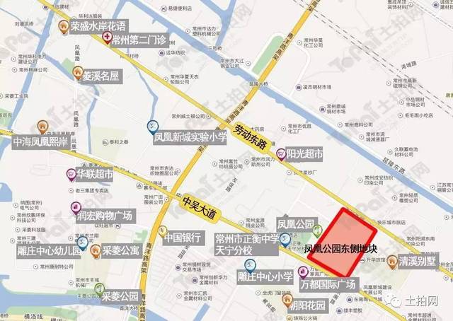 常州市区"首次挂地" 凤凰新城优质地块提升板块内房产