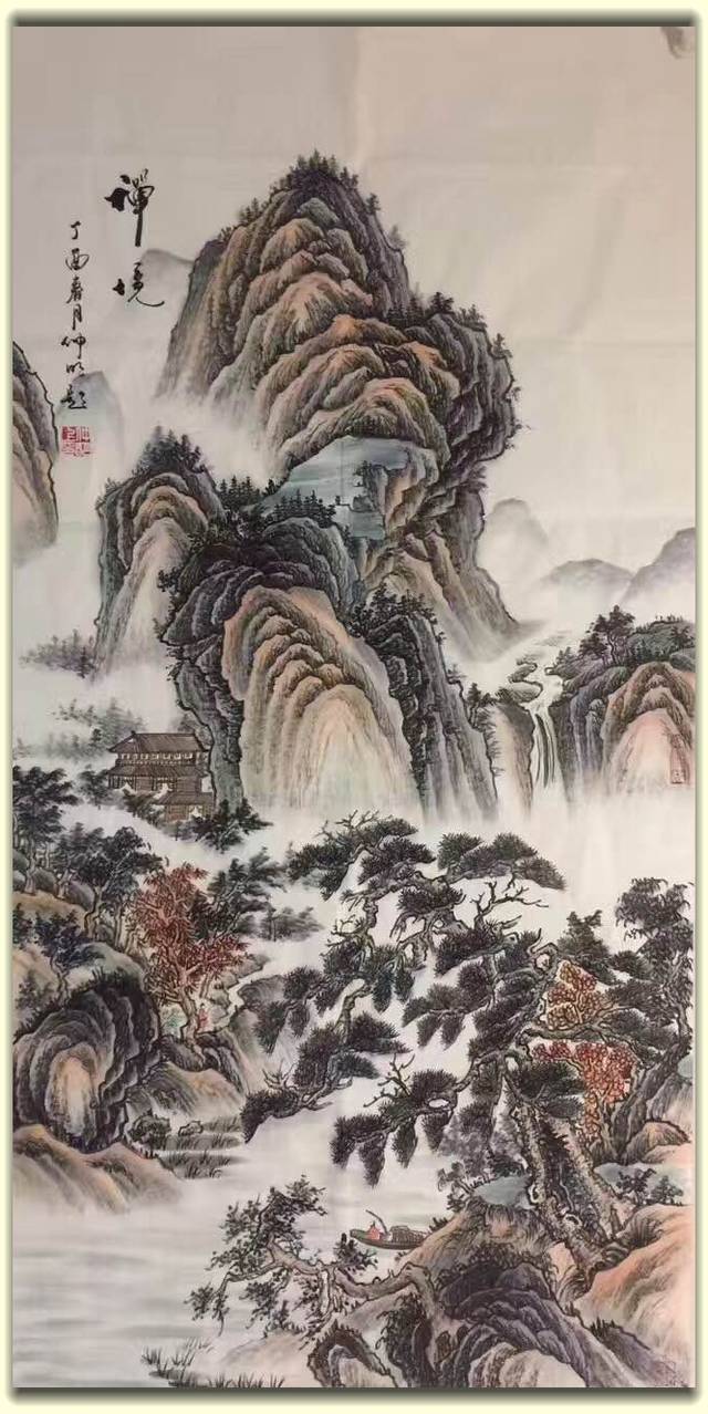 著名书画艺术家仲明作品欣赏