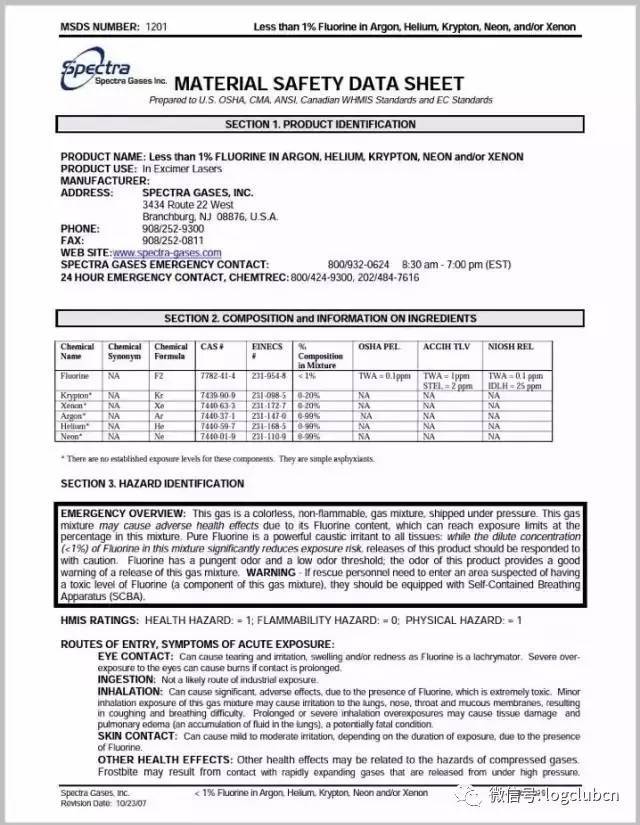 msds可由生产厂家按照相关规则 自行编写.