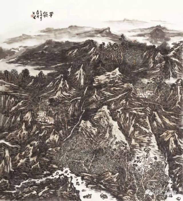 每日一书|心醉山河—张健山水画作品集