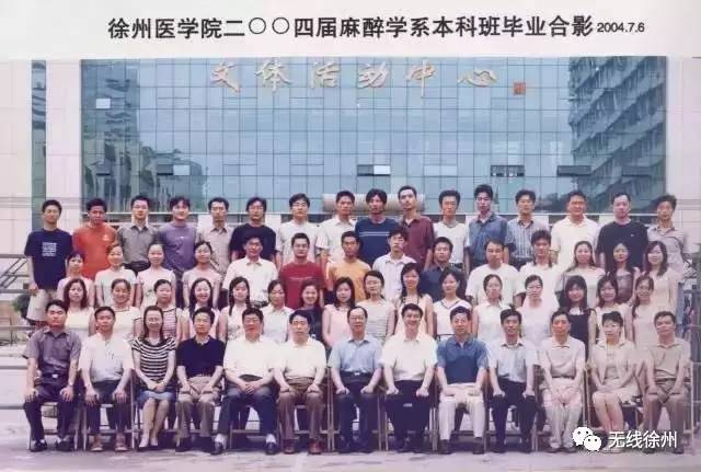 徐州医学院2004届麻醉学系本科班毕业合影