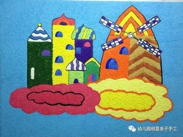 幼儿园美术:纸浆画玩转孩子艺术世界,让美与众不同