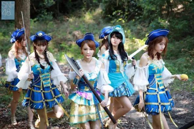 snh48《夏日柠檬船》mv清凉首发,史上最美女海盗上演终极对决