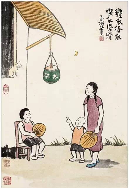 儿童崇拜者:艺术大师丰子恺画笔下的童趣