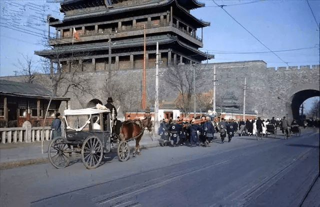 图片看到居然还在北京封建帝国时代的迹象开始于1911年洋务唯一的电车