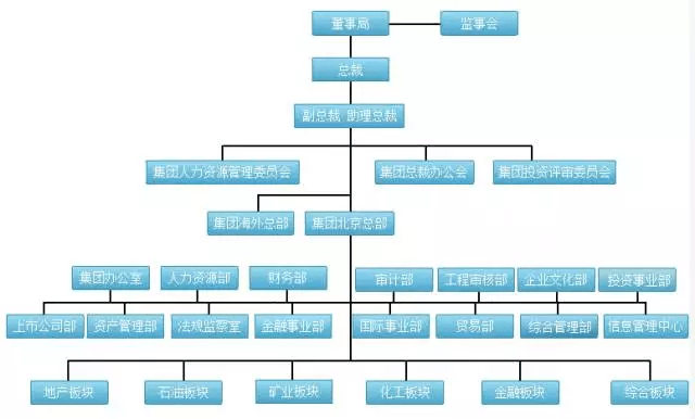 地产,矿业,石油,化工,投资,金融等多个产业板块的大型现代企业集团