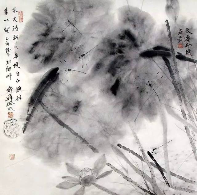 100幅名家画荷精品,且藏且珍惜