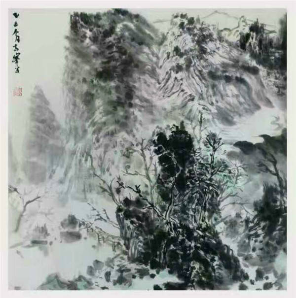 辽宁画家高峰:山水风骨君子品