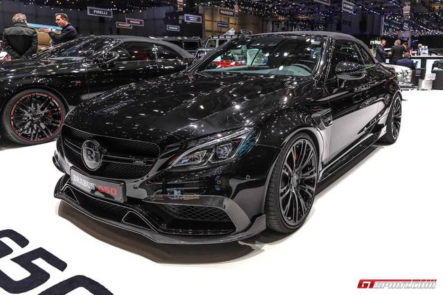 brabus发布改装奔驰amg c 63敞篷车