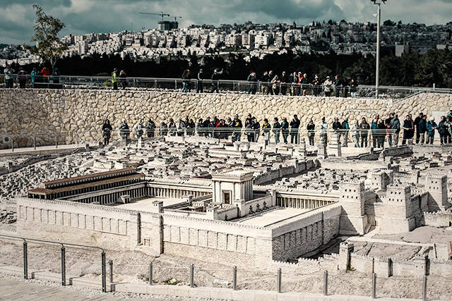 以色列博物馆里复原的第二圣殿