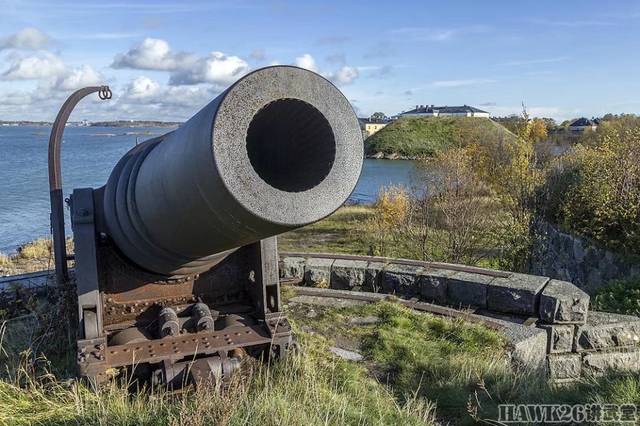 "芬兰堡"海防要塞的俄罗斯重炮