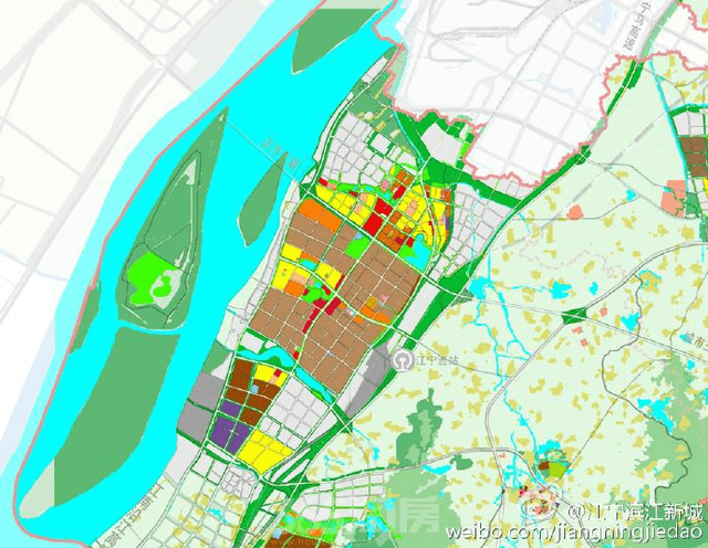 (江宁滨江(2016-2020)重点建设规划图)