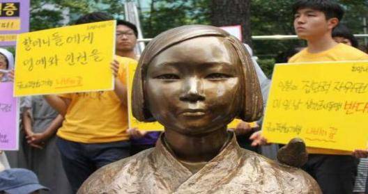 韩国在美国再塑一个慰安妇少女像:日本始终不