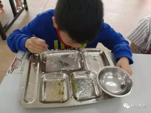 向"舌尖上的浪费"说不——云健小学城市港湾校区