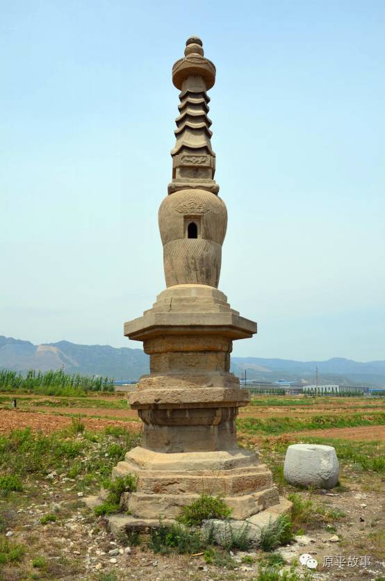 回顾原平仅存的一座石塔在上石寺村