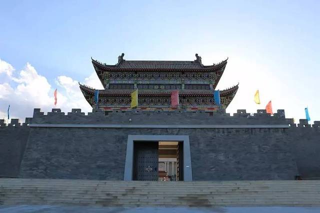 永昌骊靬古城(金山寺)今天起向广大游客开放