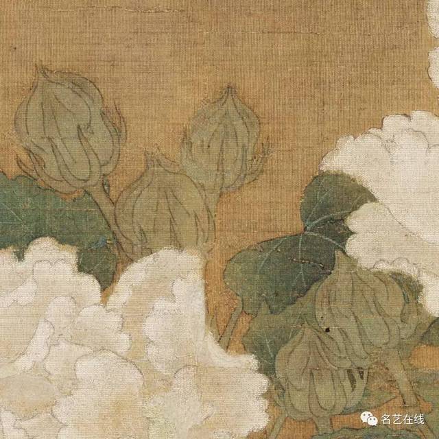 古人的芙蓉画,韵似美人初醉着