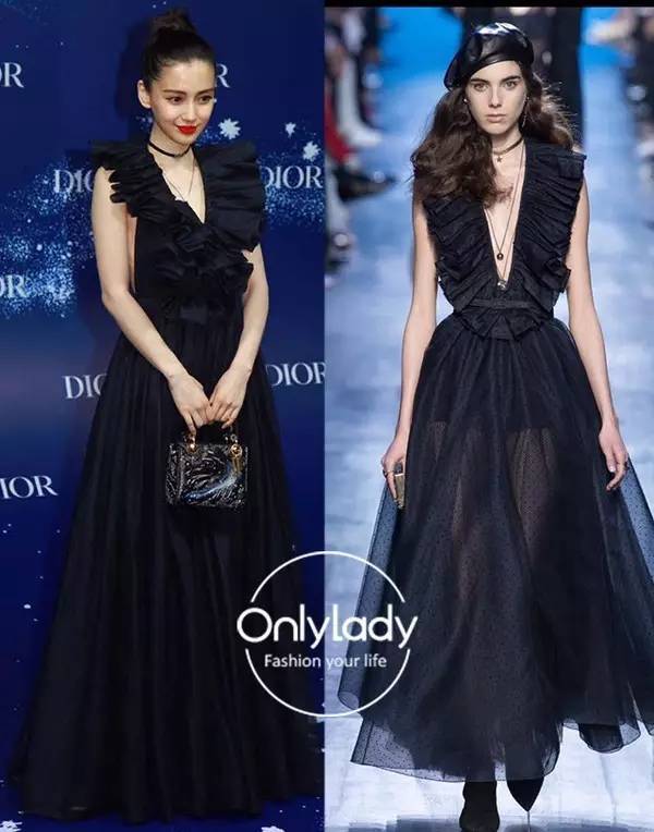 dior这次请来的嘉宾可以说是星光璀璨,angelababy,赵丽颖,王子文