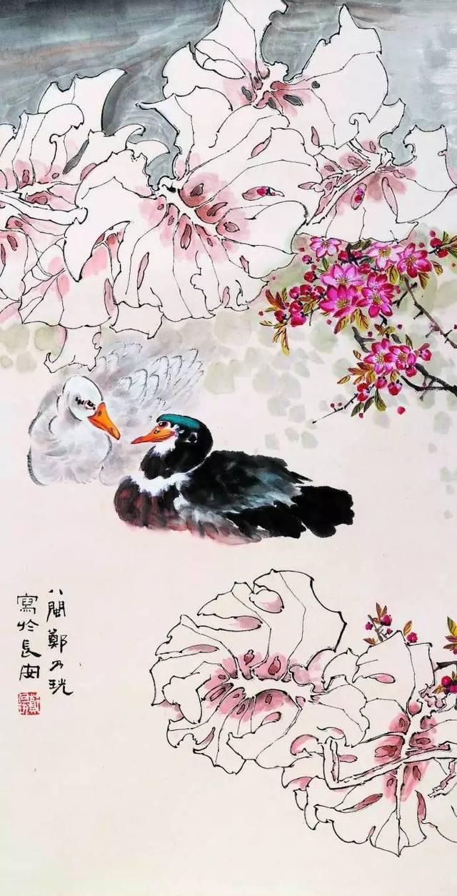 郑乃珖花鸟画作品全集(200幅无水印高清大图)