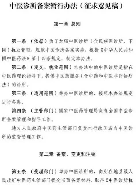 民间中医具体考证办法与如何备案开诊所!