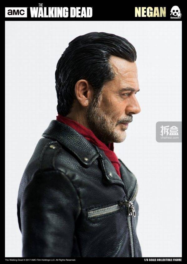 threezero《行尸走肉》尼根negan 1:6可动人偶