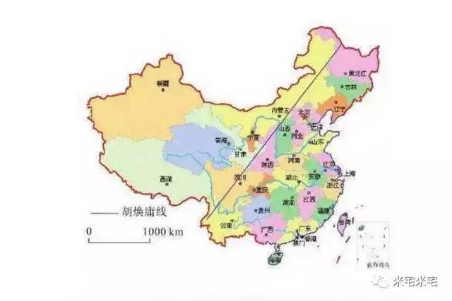 "胡焕庸线":中国的城市格局何以形成
