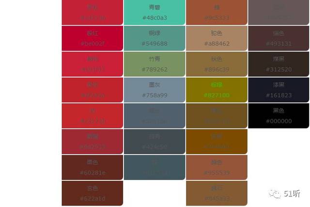 日本人对颜色的命名好美,没想到中国传统色彩名称更美