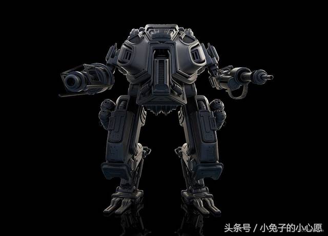 科幻电影级别的机械战斗装甲 视觉冲击力强 就是酷炫