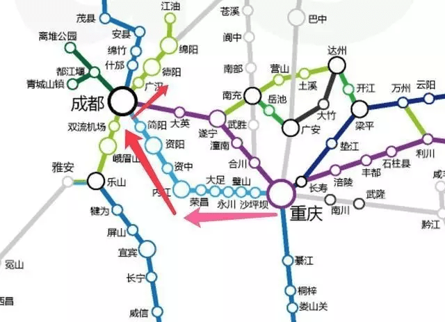 重庆高铁规划逆天了!今后6小时"飙"到北上广!