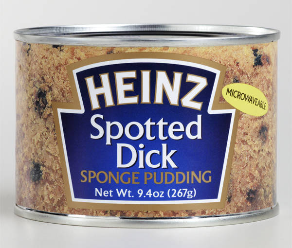 spotted dick,葡萄干布丁,好吧,这个就真的是只有美国人才懂的梗了