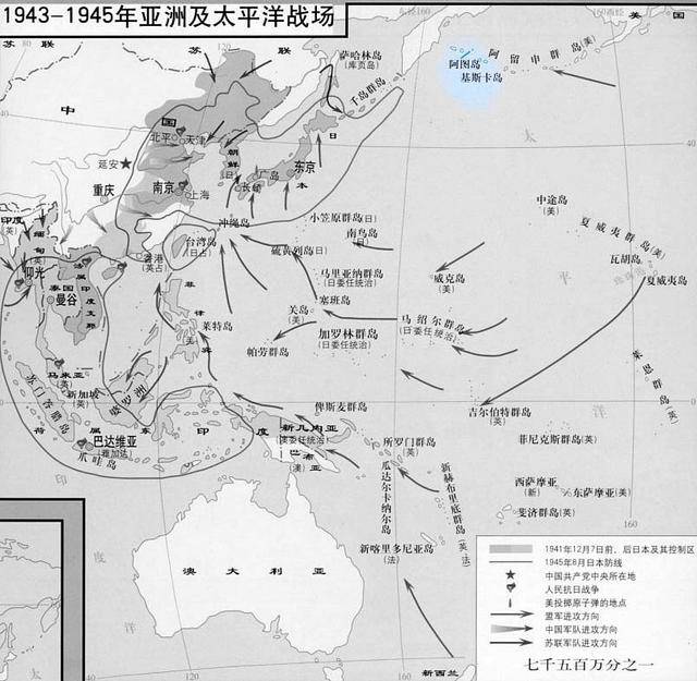 二战日本占领美国的领土 阿留申群岛战役牵制没能骗过