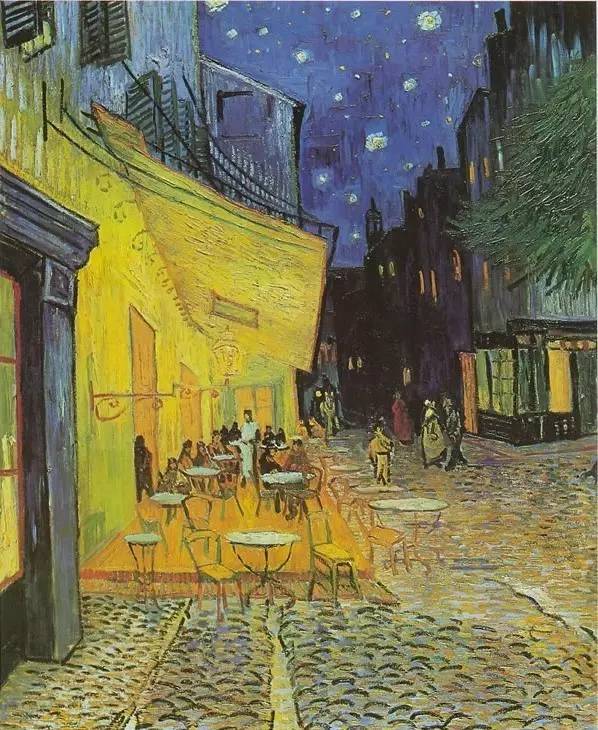 距离espace van gogh不远的梵高咖啡馆(café van gogh),是梵高当年