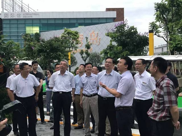 广州市政府办公厅张建华副秘书长带队走访调研广州创投小镇