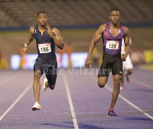 布雷克,汤普森摘牙买加男女100米冠军┊视频