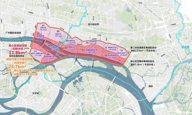 第二cbd,规划设计范围图 政府大手笔规划,作为地标,保利·鱼珠港又