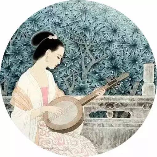 曹植 美女妖且闲,采桑岐路间. 柔条纷冉冉,落叶何翩翩.