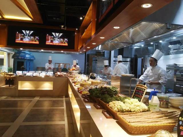 盛大启幕 开启鄂尔多斯 高颜值 大体量 社会餐饮 360度全景开放式厨房